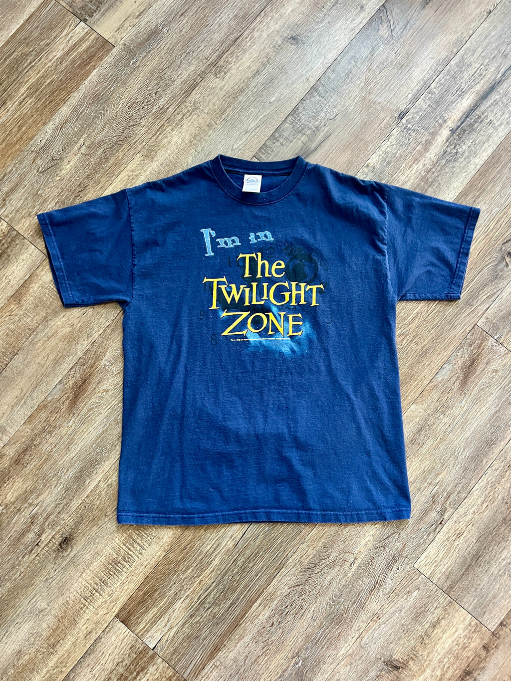 1341 - Navy I'm in the Twilight Zone Shirt - L