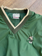 1346 - Green & White Embroidered Mickey Golf Vest - M