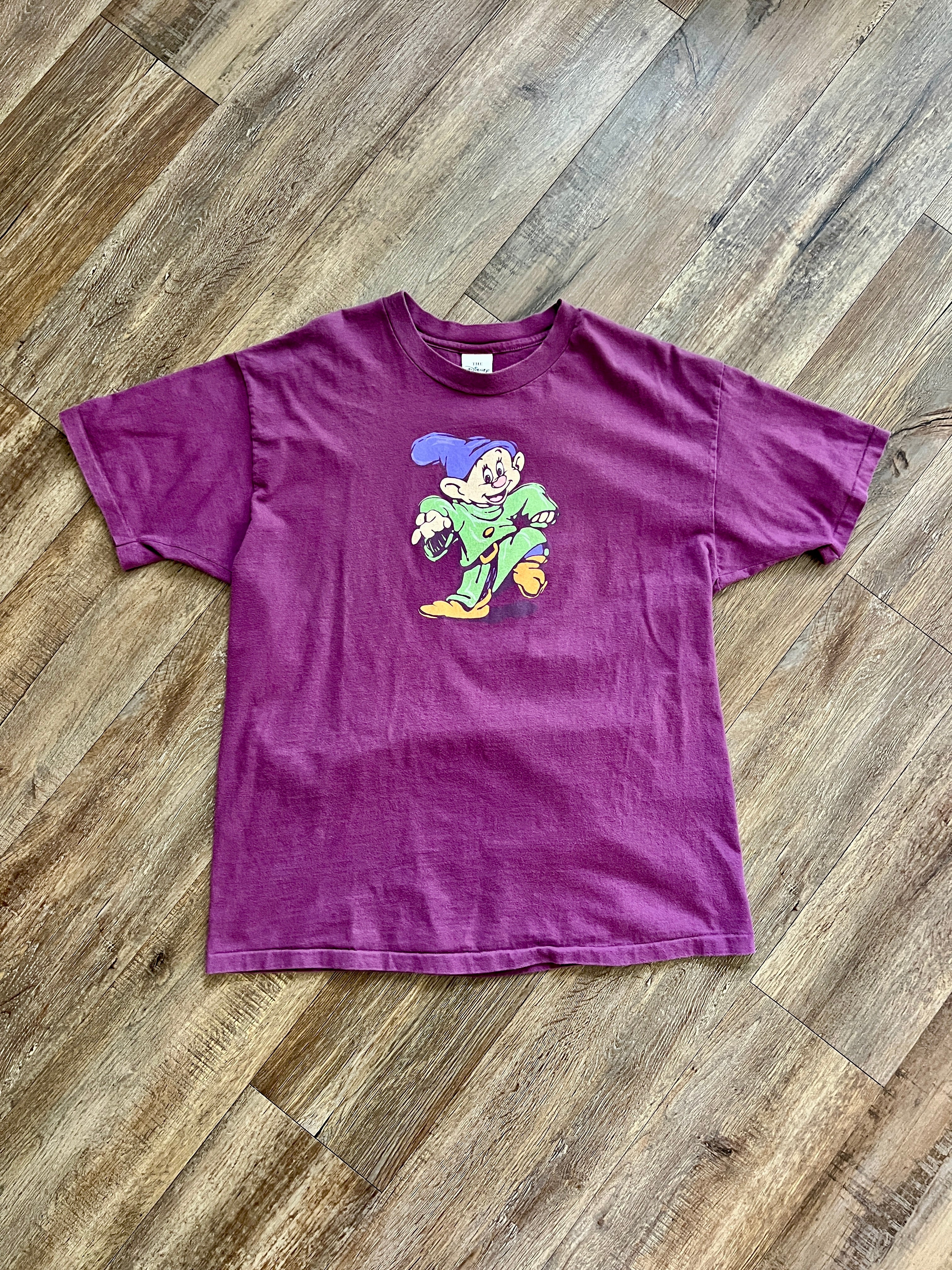 1354 - Purple Sneaking Dopey Shirt - XL