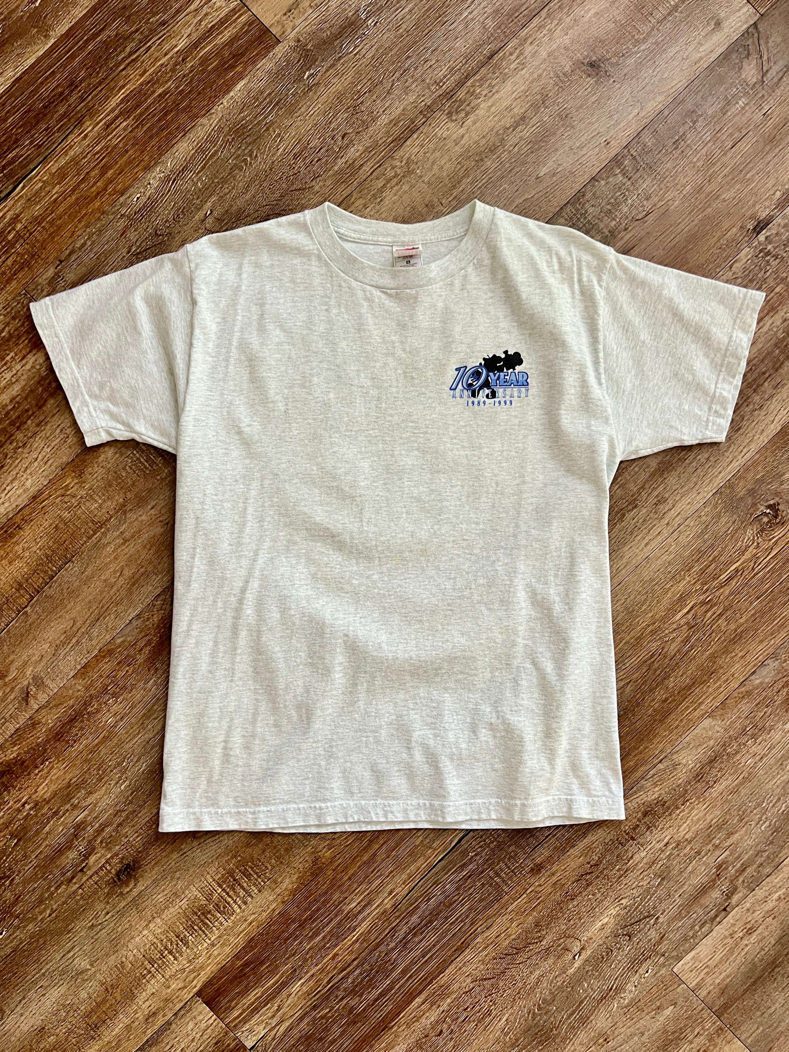1357 - Grey 1999 MGM Studios 10 Year Anniversary Shirt - L