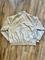 982 -Tan Embroidered Palms Golf Course Golf Jacket - 2X