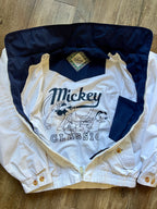 991 -White The Disney Store Embroidered Golfing Mickey Golf Jacket - L