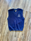 996 -Navy Embroidered Grand Floridian Beach Resort Sweater Vest - M