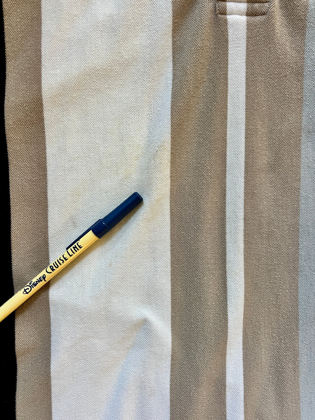 1011 -Black, White, Grey, Tan Colorblock Embroidered Mickey Golf Pro Polo - XL