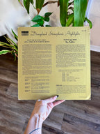 1023 - Disneyland Stereophonic Highlights Record 33