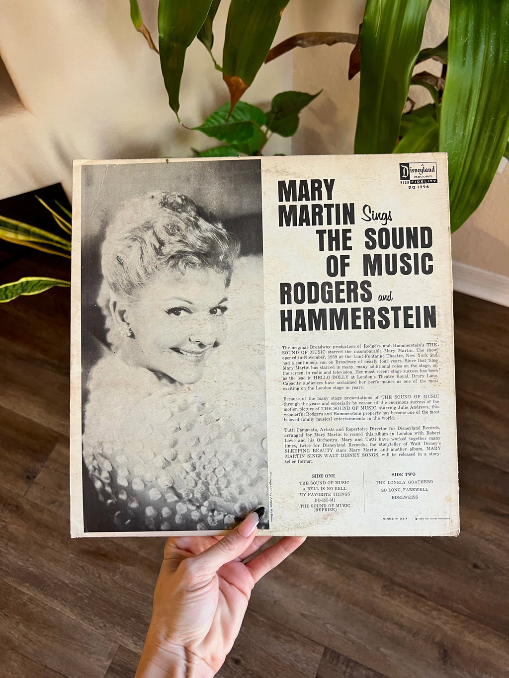 1028 -Songs from The Sound of Music Record 33