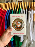 434 -1989 Merry Mickey Claus Ornament