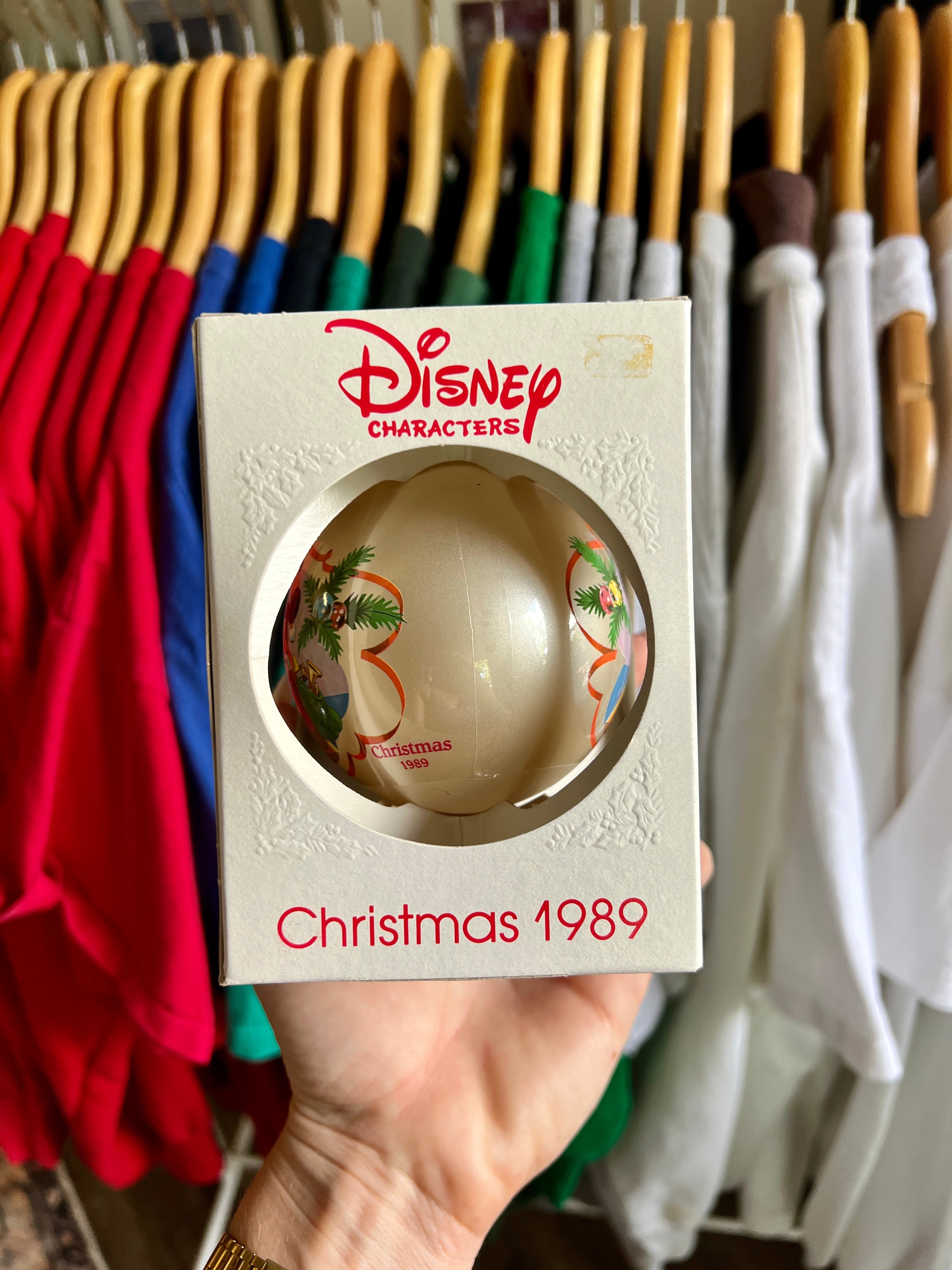 434 -1989 Merry Mickey Claus Ornament