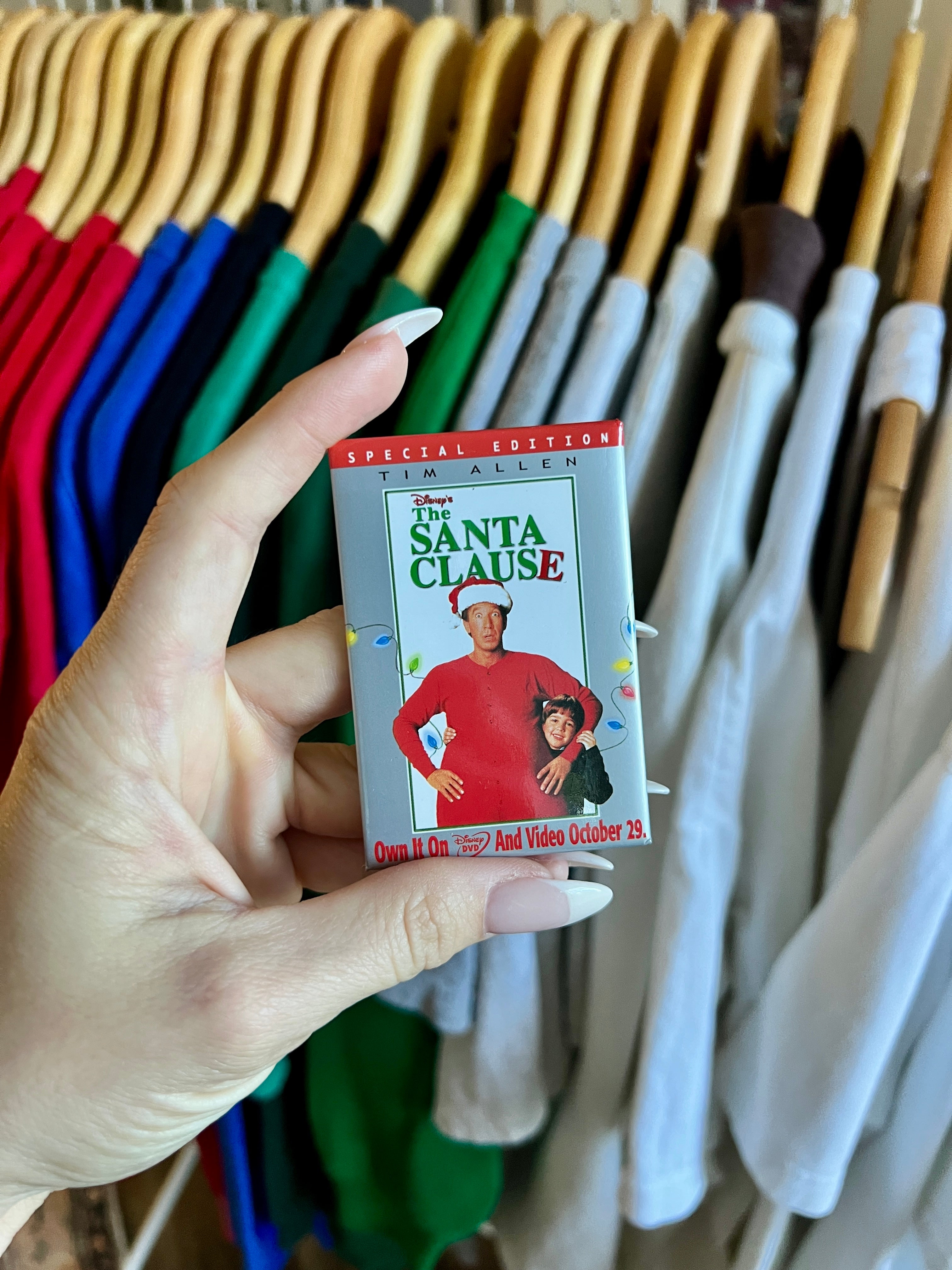 467 -The Santa Clause Movie Button
