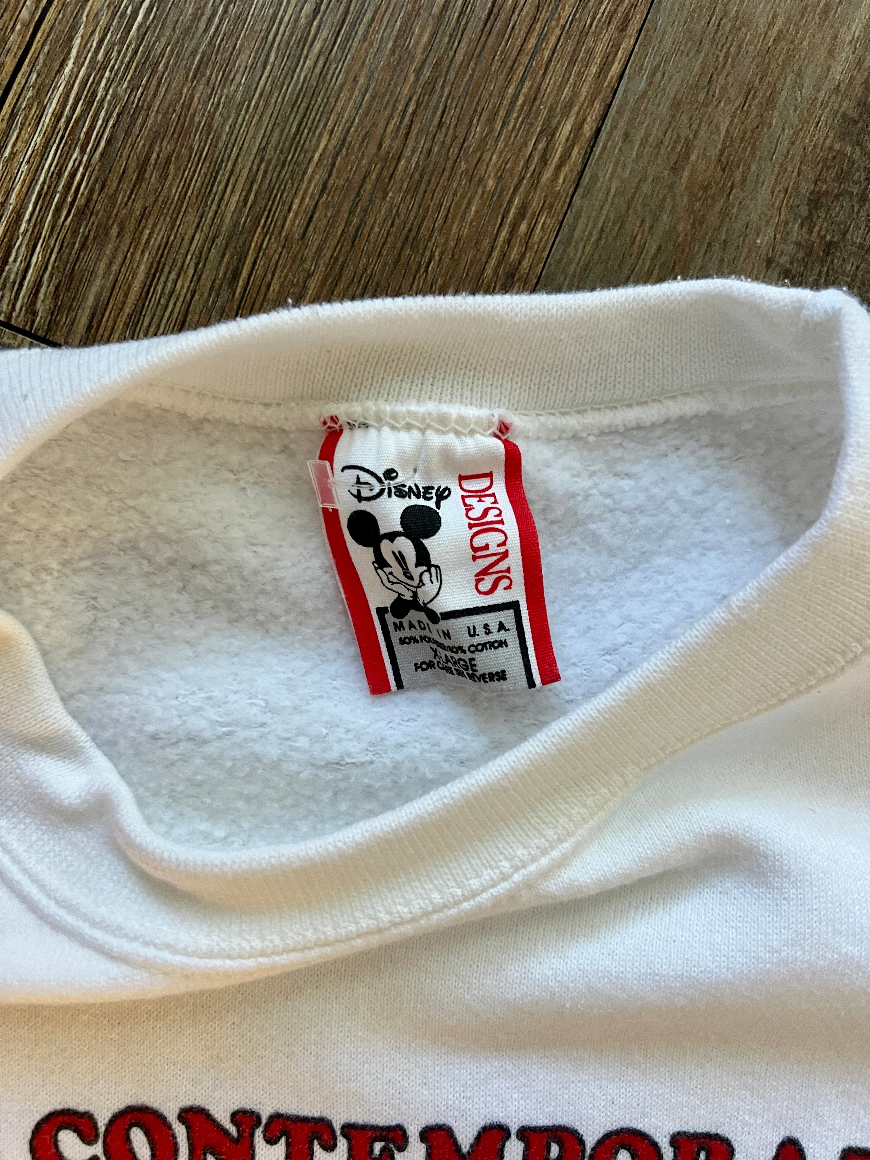 402 -White Disney's Contemporary Resort Jolly Holidays Crewneck - XL