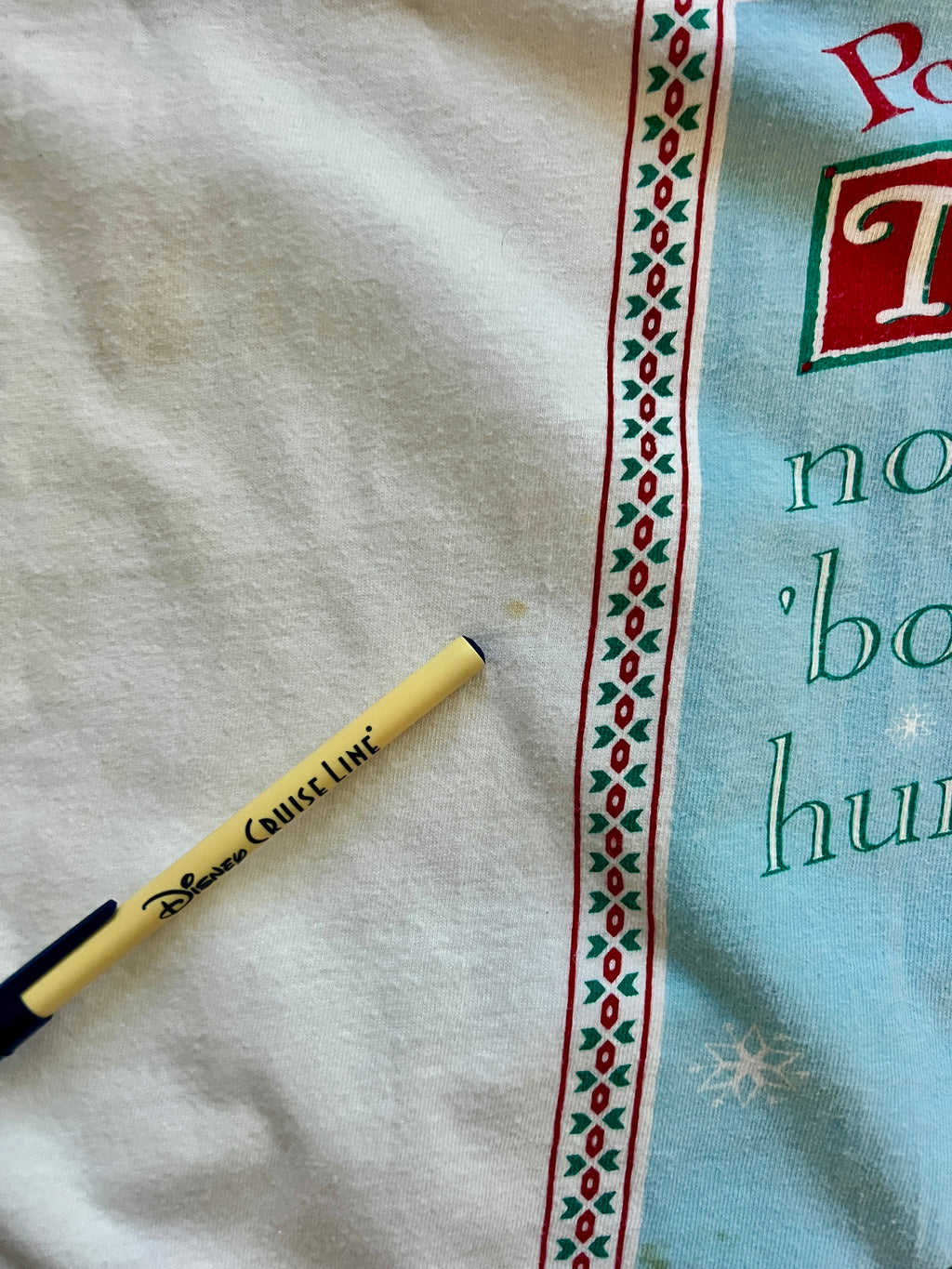 398 -White WTP There's Nothing Funny About Frozen Hunny Shirt - XL