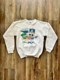158 -White Polaroid Disney Magic Pullover S