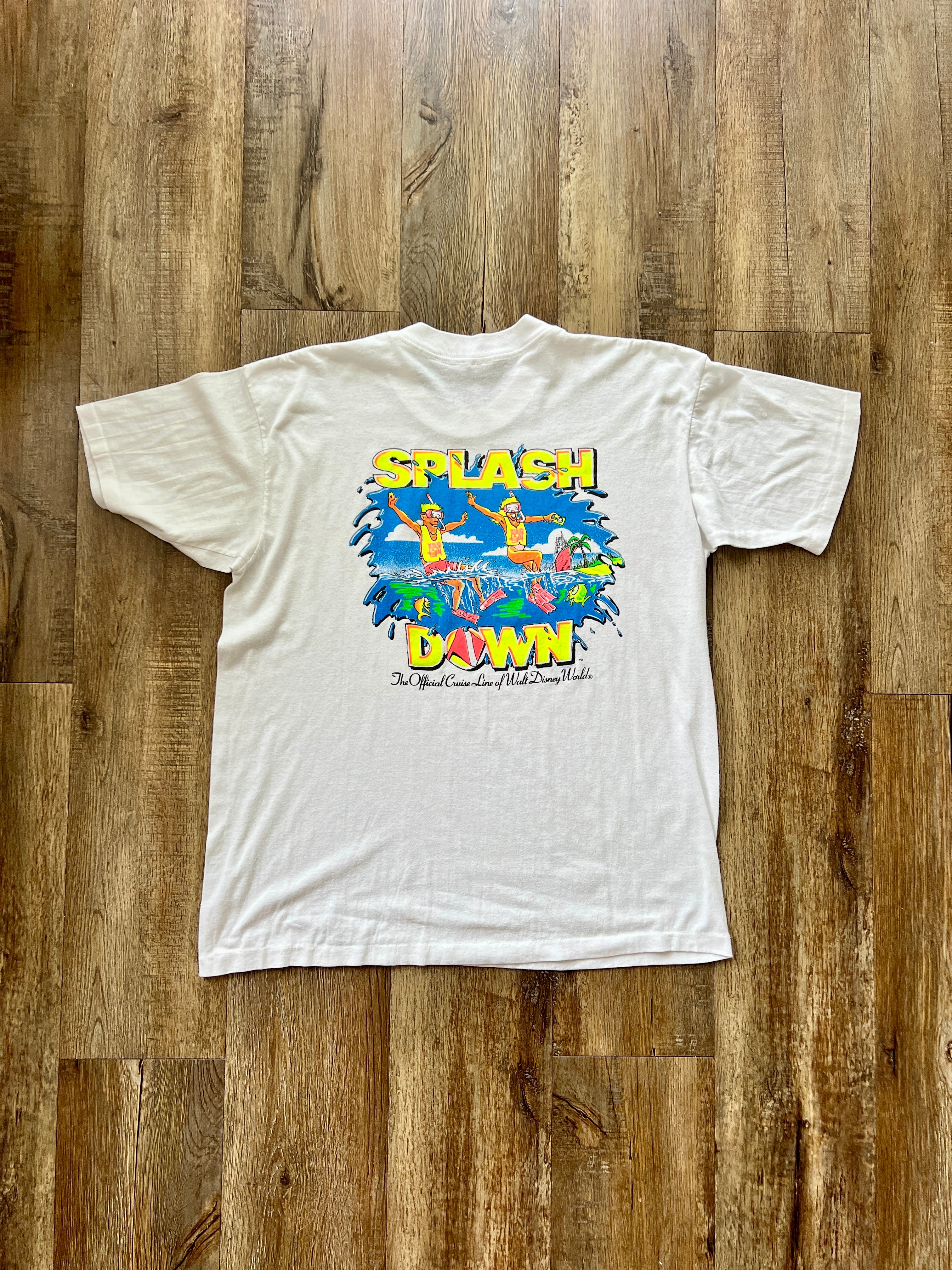 160 -White Splash Down Premier Cruise Line Tee XL