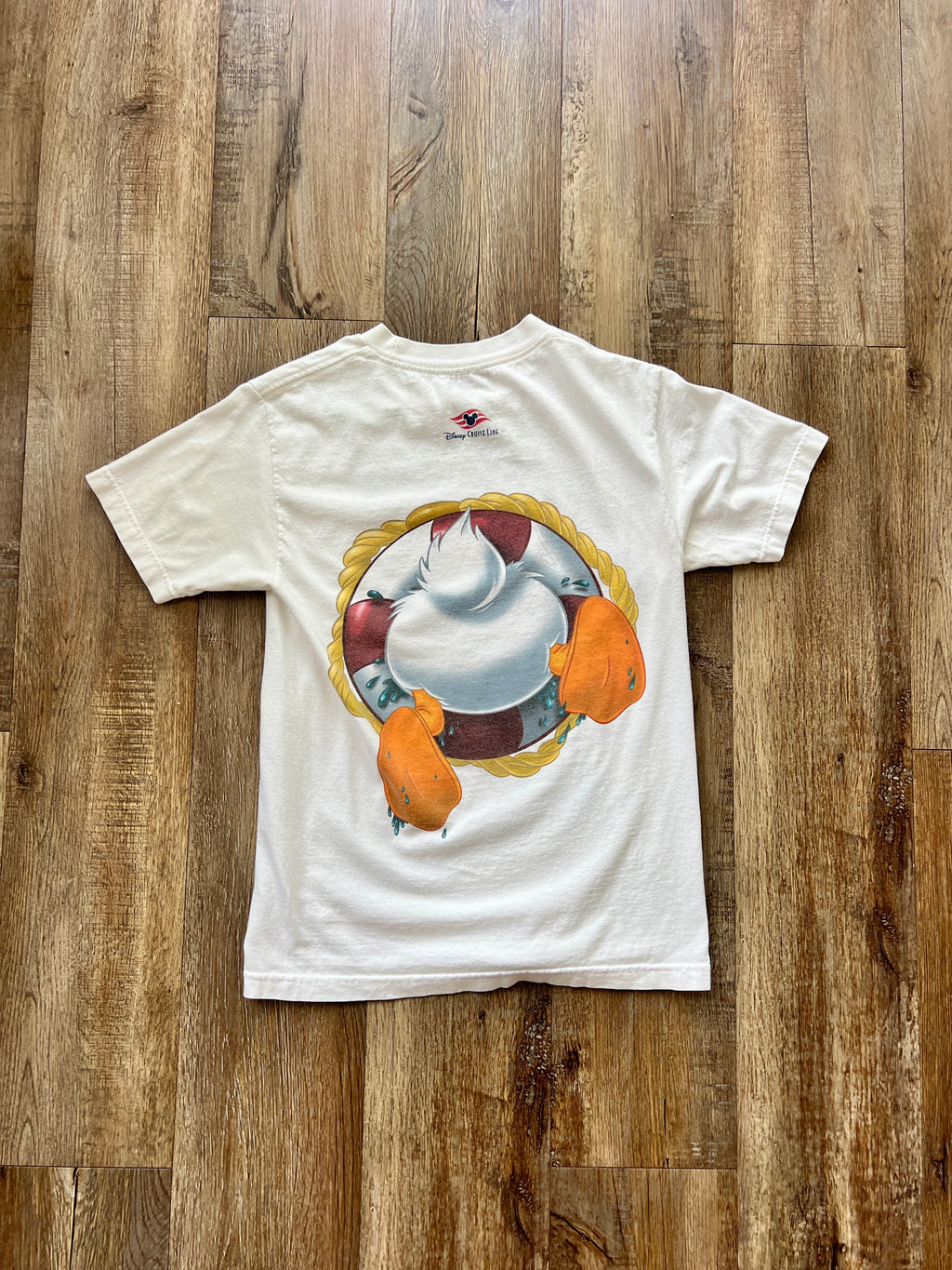 161 -White Ride the Aquaduck Tee S