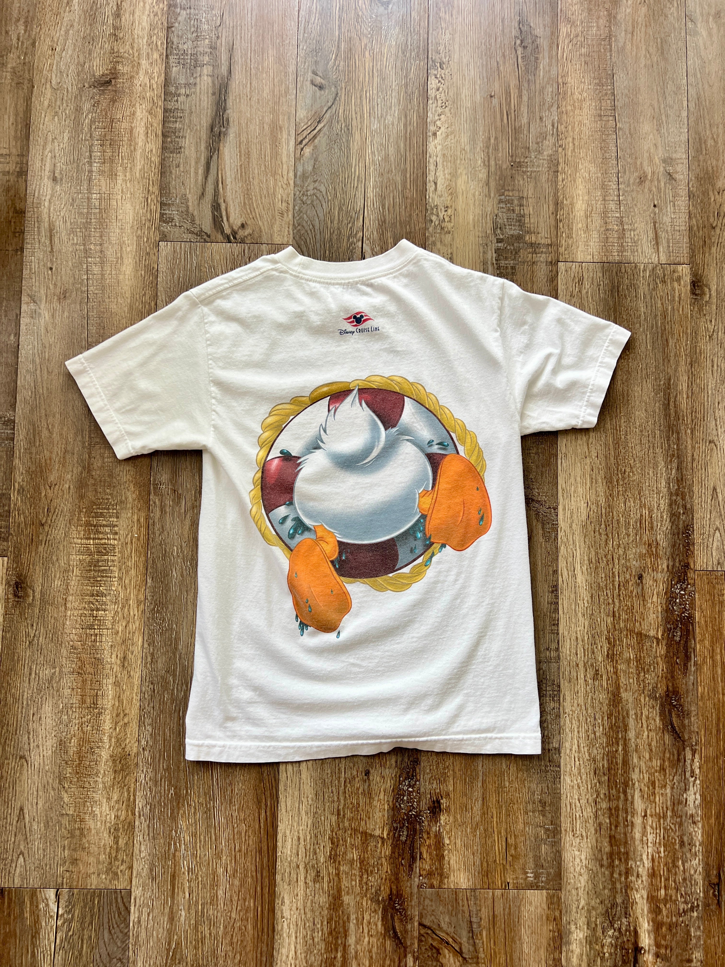 161 -White Ride the Aquaduck Tee S