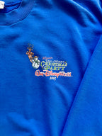 388 -Blue Mickey's Very Merry Christmas Party 2005 Crewneck - XL