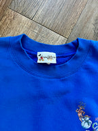 388 -Blue Mickey's Very Merry Christmas Party 2005 Crewneck - XL