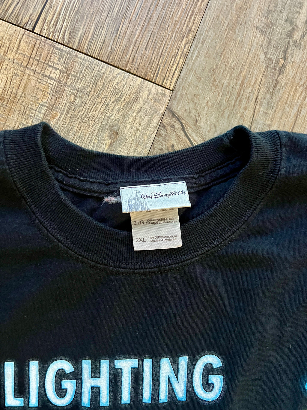 411 -Black 2008 Osbourne Family Spectacle of Lights Lighting Crew Long Sleeve - 2XL