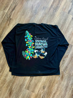 411 -Black 2008 Osbourne Family Spectacle of Lights Lighting Crew Long Sleeve - 2XL
