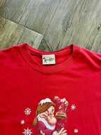 413 -Red Grumpy Holidays! Shirt - XL / NT