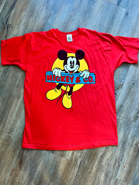 417 -Red Mickey & Co. Sleep Shirt - OSFA