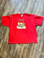 385 -Red 1999 Mickey's Very Merry Christmas Party Shirt - 2X