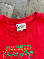 385 -Red 1999 Mickey's Very Merry Christmas Party Shirt - 2X
