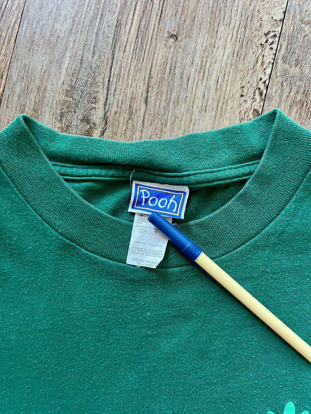 426 -Green WTP & Piglet Wintery Days in the Wood Sleep Shirt - OSFA