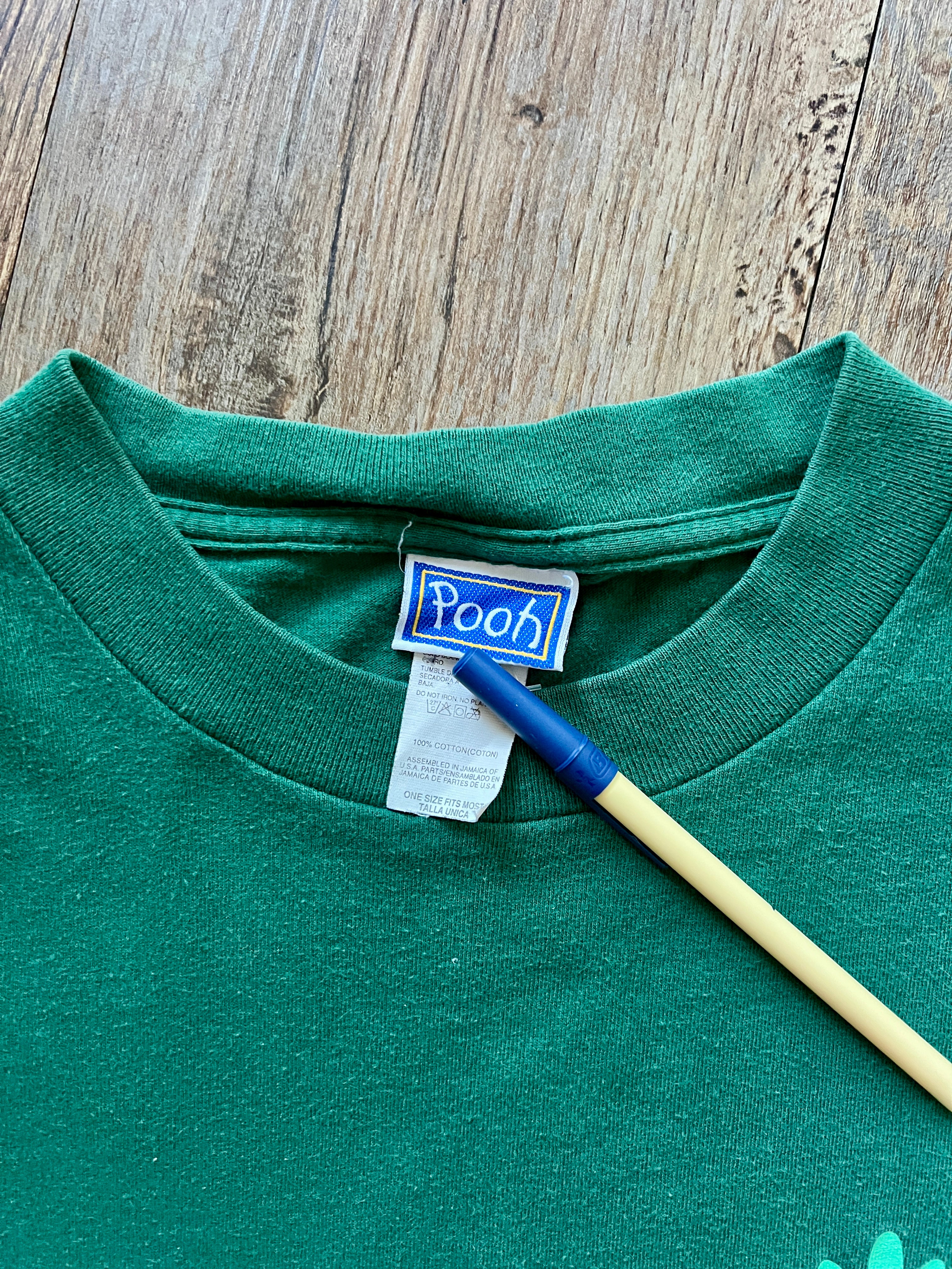 426 -Green WTP & Piglet Wintery Days in the Wood Sleep Shirt - OSFA