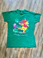 426 -Green WTP & Piglet Wintery Days in the Wood Sleep Shirt - OSFA