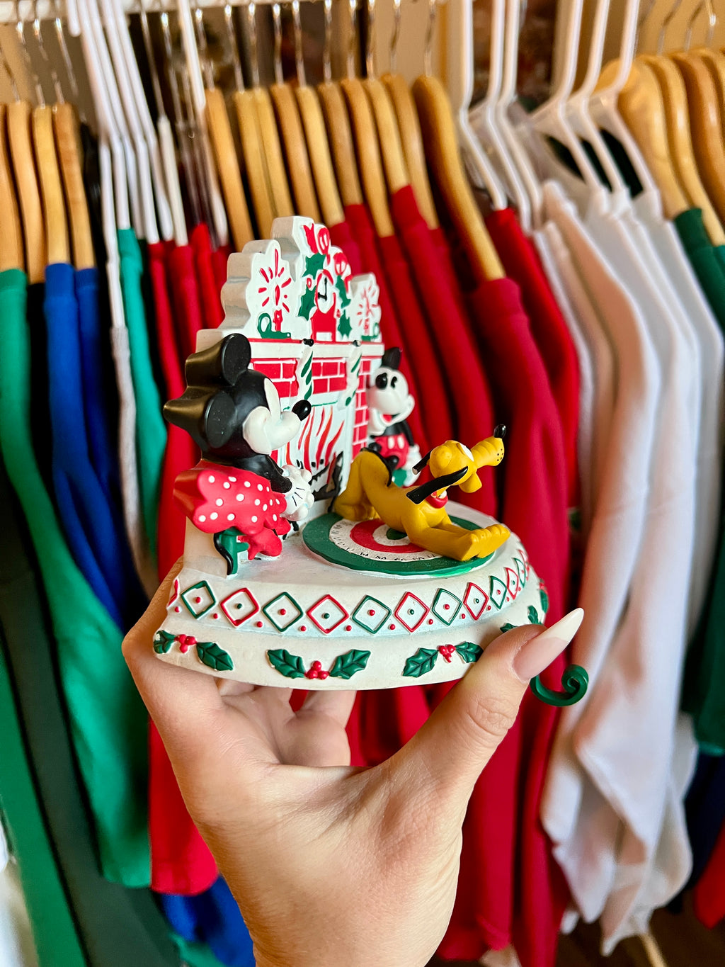 469 - Mickey, Minnie, & Pluto Stocking Hanger