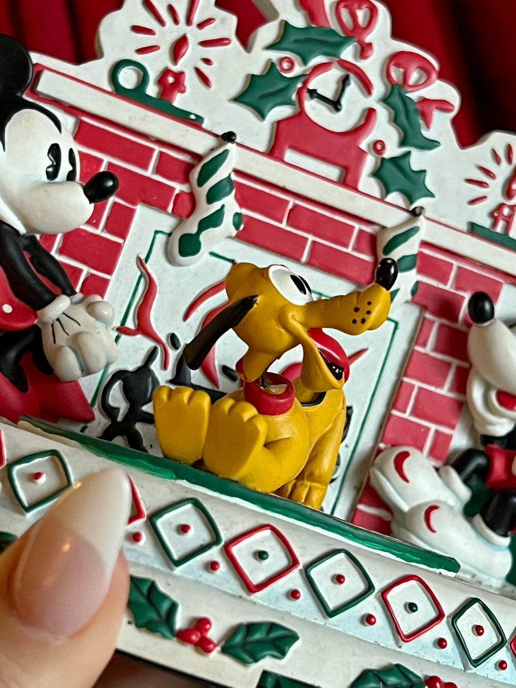 469 - Mickey, Minnie, & Pluto Stocking Hanger