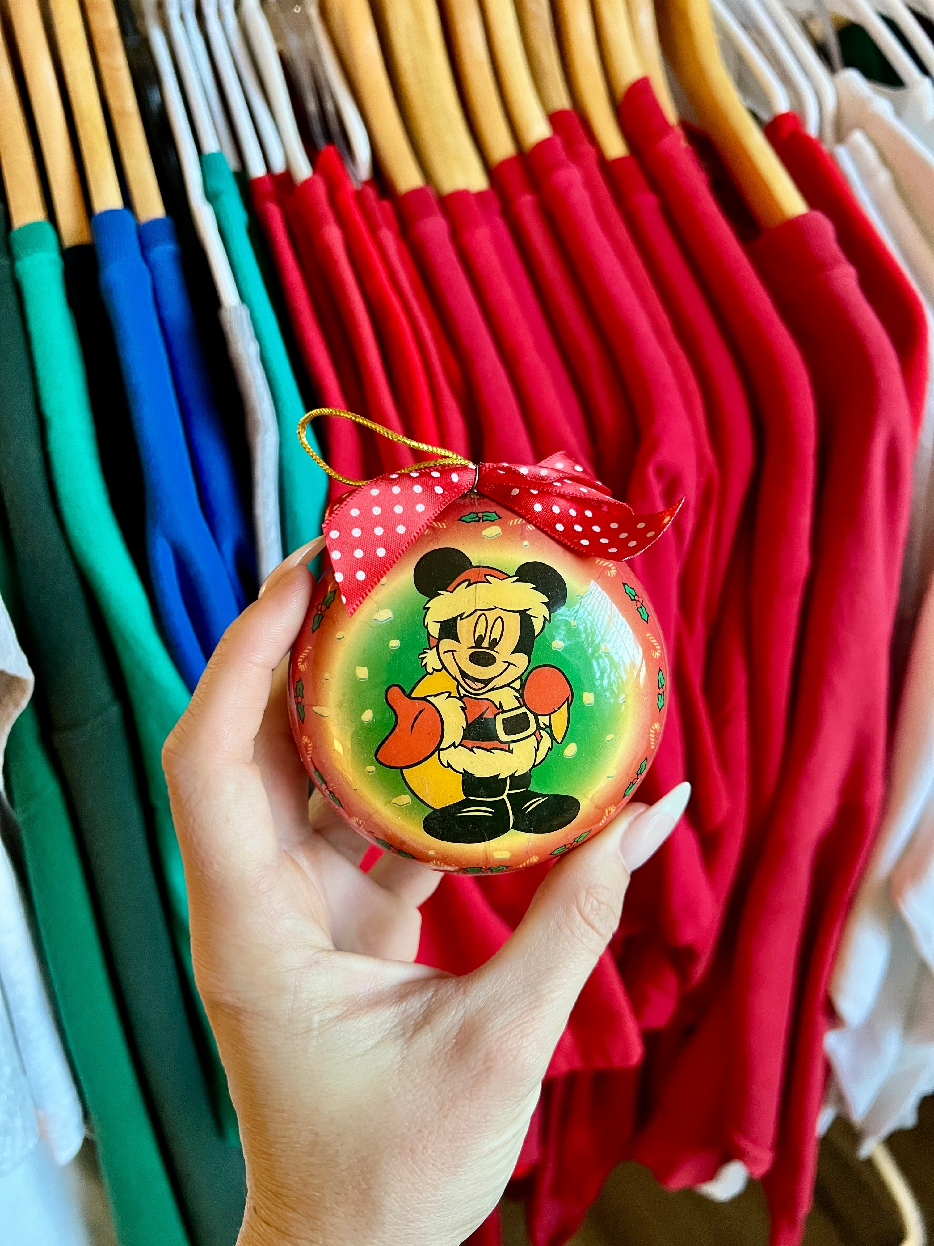 453 -Santa Mickey Mickey Unlimited Ornament