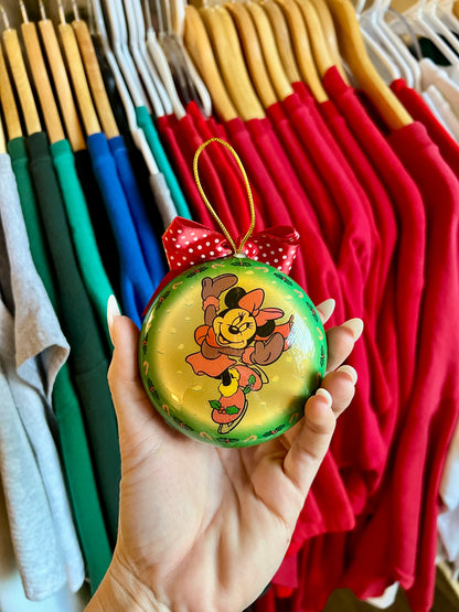 452 -Ice Skating Minnie Mickey Unlimited Ornament