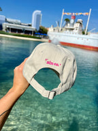 Stone / Pink Disco Ball Hat