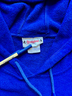 472 - Blue Sherpa Embroidered Disneyland Character Drawstring Hoodie - 2XL