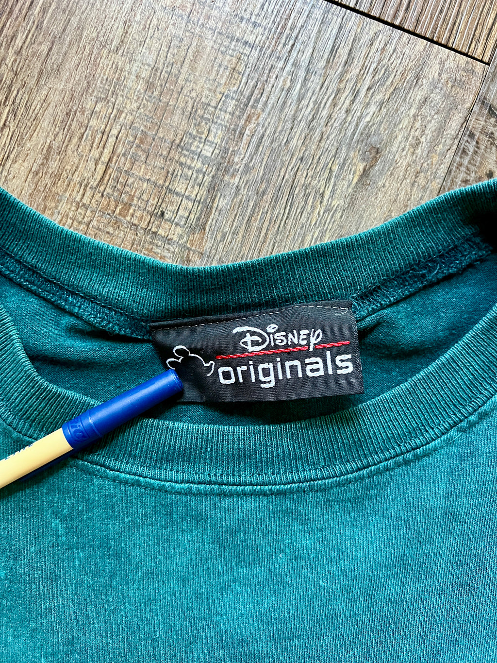 473 -Teal Tie-Dye 1996 WDW Parks Shirt - XL