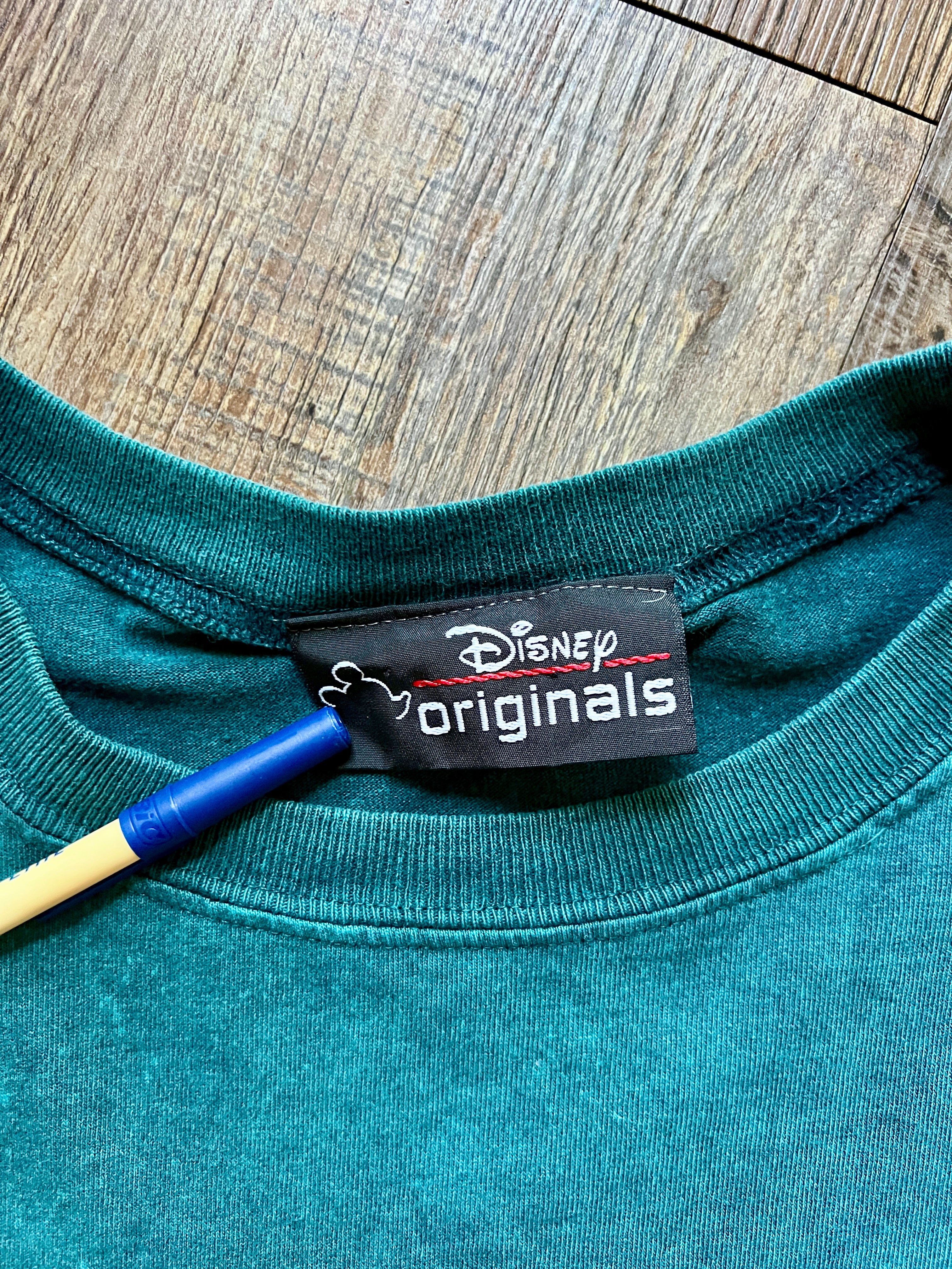 473 -Teal Tie-Dye 1996 WDW Parks Shirt - XL
