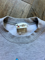 478 -Grey WDW Sorcerer Mickey Crewneck - L