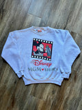 490 - Grey MGM Studios Mickey Megaphone Crewneck - XL