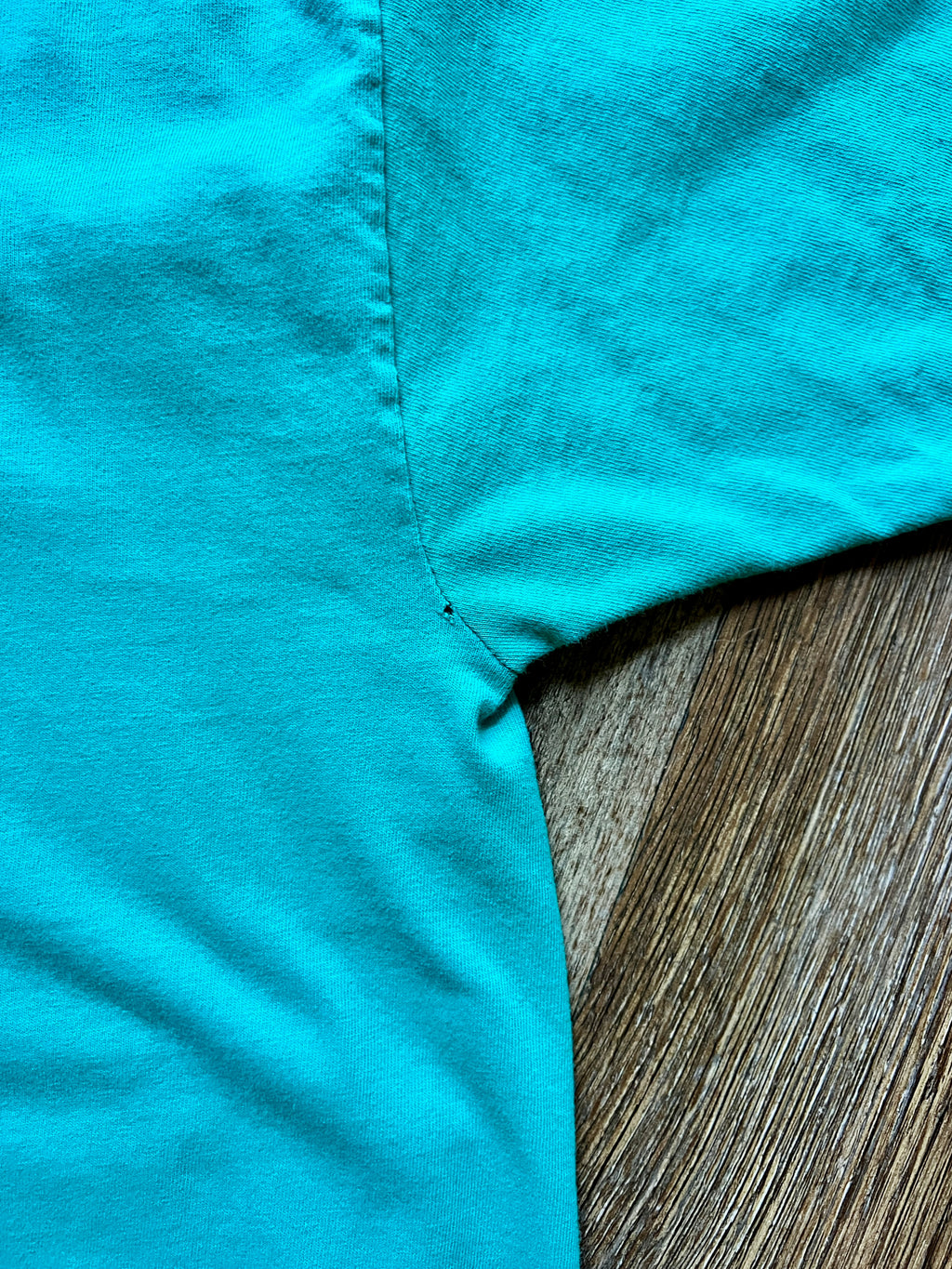 494 - Green Embroidered Standing Mickey Letter Shirt