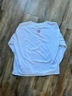 495 -White Port Orleans Mickey, Donald, & Goofy Jazz Long Sleeve - M