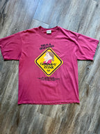 497 -Burgundy WDW Designated Grumpy Zone Shirt