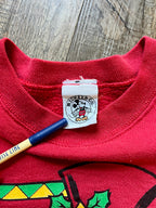 500 -Red Nutcracker Mickey Playing Card Crewneck - XL