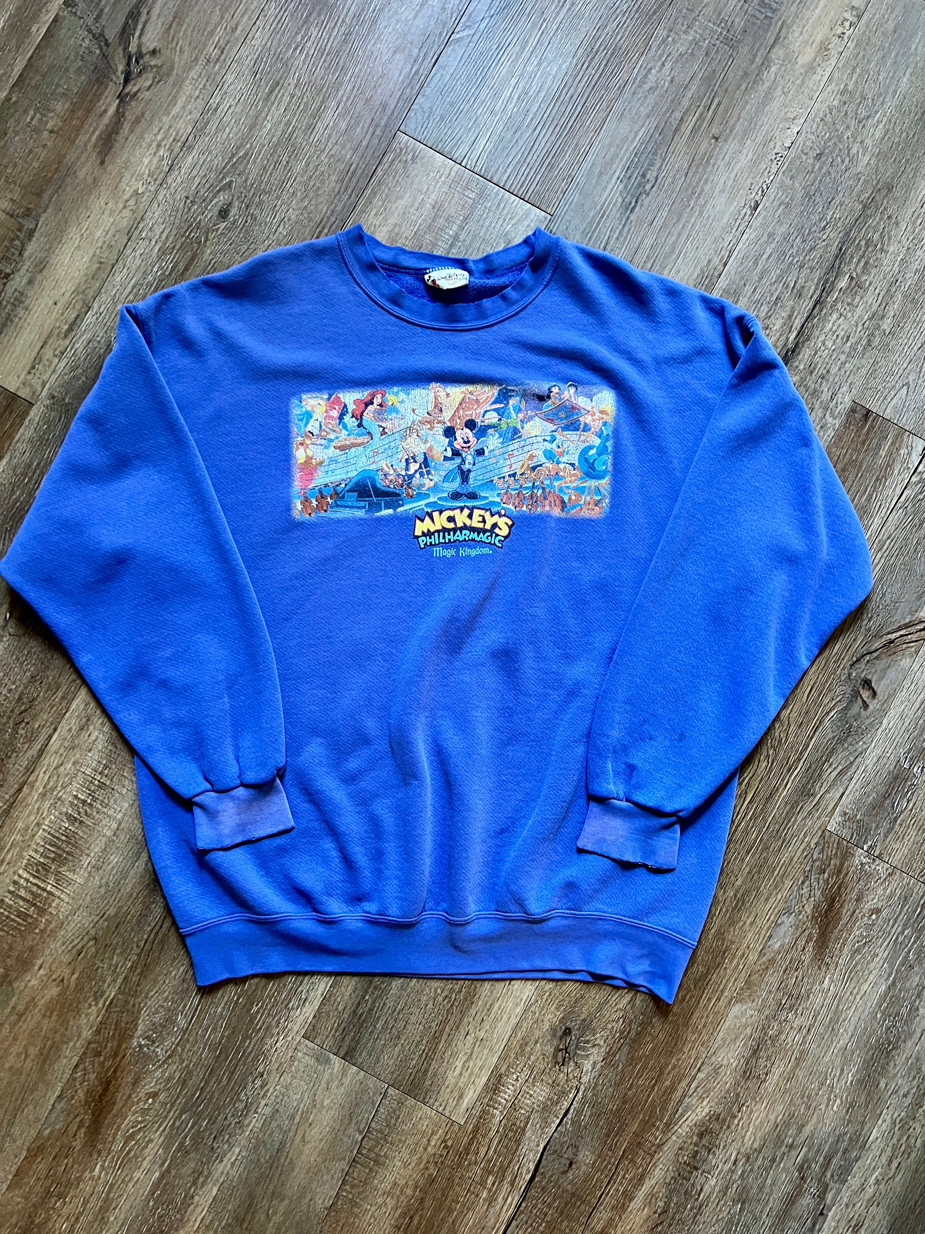 502 -Blue Mickey’s PhilarMagic Crewneck - XL