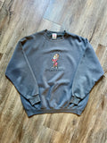 504 -Dark Grey Grumpy Size Doesn’t Matter Crewneck