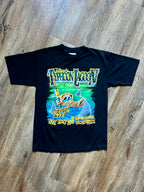 506 -Black Typhoon Lagoon Shark Reef If You’re Scared Say You’re Scared Shirt - M