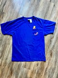 514 -Purple Embroidered Pooh & Piglet Pocket Tee - XL