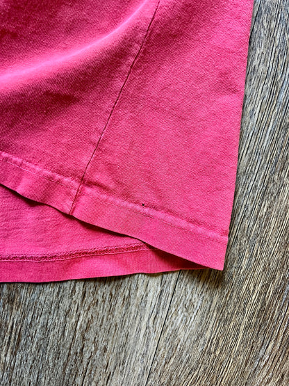 516 -Red, Yellow, & Green Typhoon Lagoon Surf’s Up Spray Paint Shirt - M