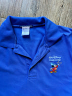 517 -Blue WDI Sorcerer Mickey Imagineering Polo
